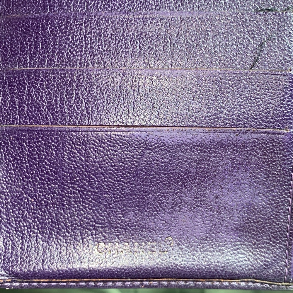 Authentic CHANEL CC Logo Purse Wallet - Picture 7 of 16